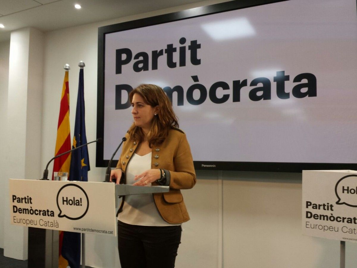 La coordinadora general del PDECat, Marta Pascal