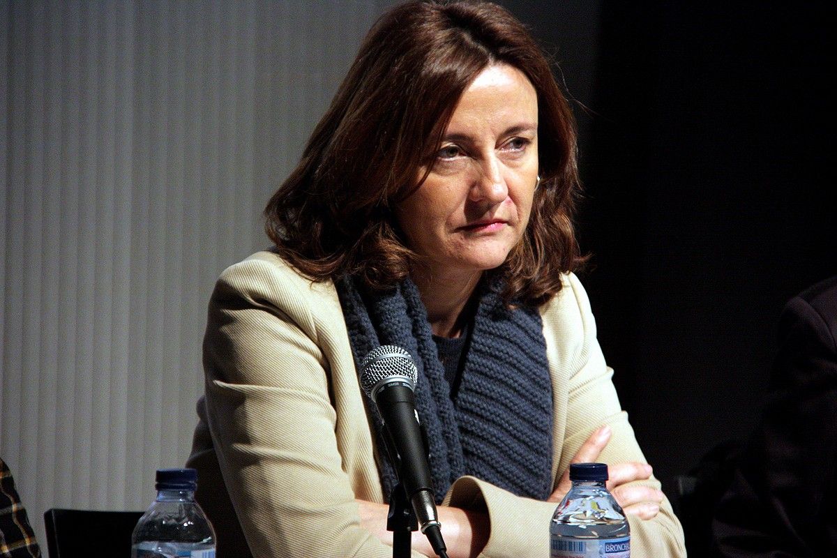 La presidenta de la Diputació de Barcelona, Mercè Conesa, en una imatge d'arxiu
