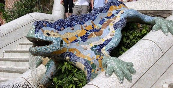 El famós drac del Park Güell