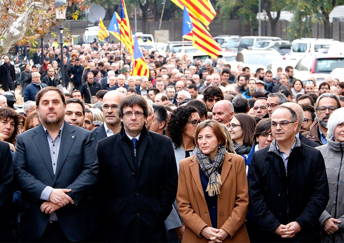 Carme Forcadell i Carles Puigdemont