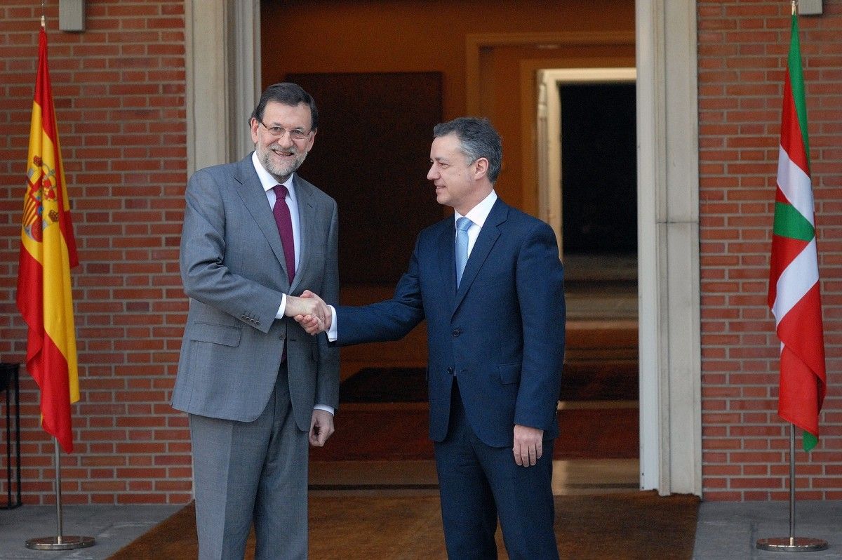 Mariano Rajoy i Iñigo Urkullu, en una imatge d'arxiu