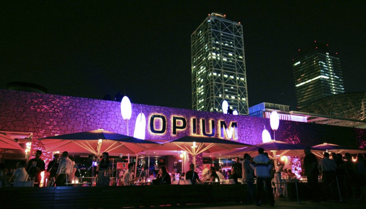 La discoteca Opium de Barcelona