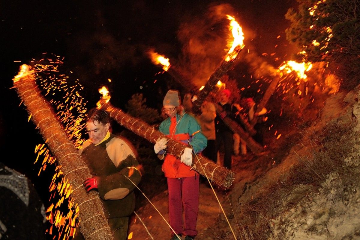 La tradicional Fia-faia de Bagà