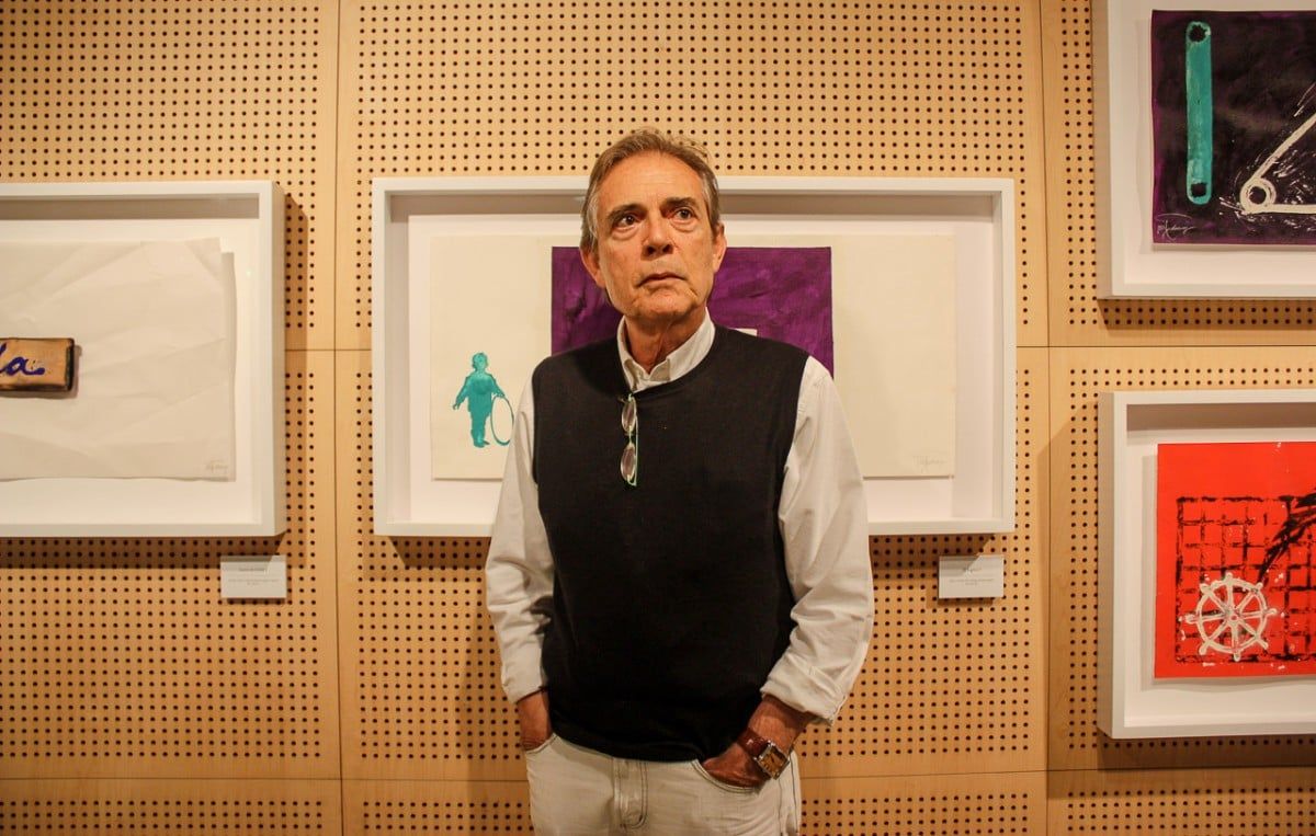 Joan-Pere Viladecans, autor de les obres plàstiques de «Salveu-me la mirada»