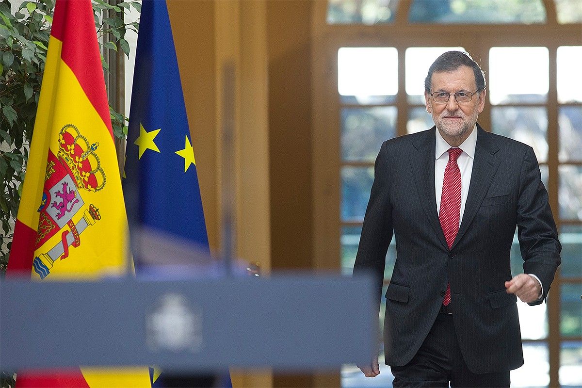 Mariano Rajoy,  a la Moncloa