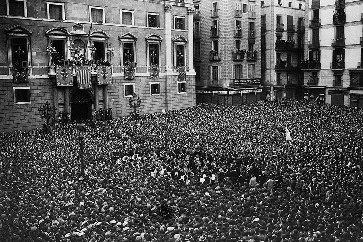 La Banda Municipal de Barcelona, a la proclamació de la República