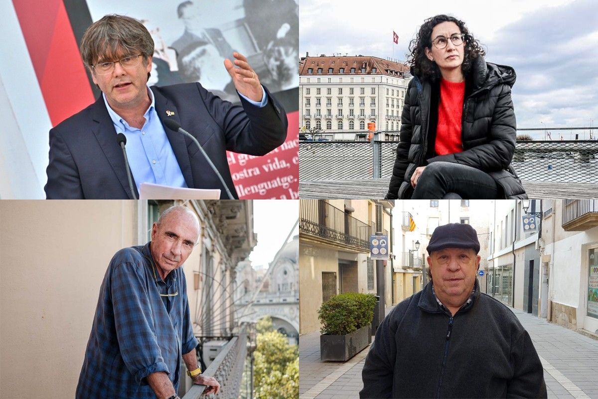 Puigdemont, Rovira, Llach i Reñé són entrevistats a 'Ferides d'exili' (Pagès editors).