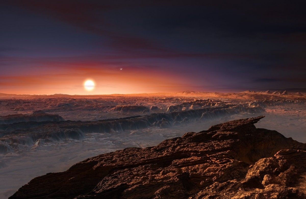 Pròxima B, exoplaneta que orbita a l'entorn de Pròxima Centauri