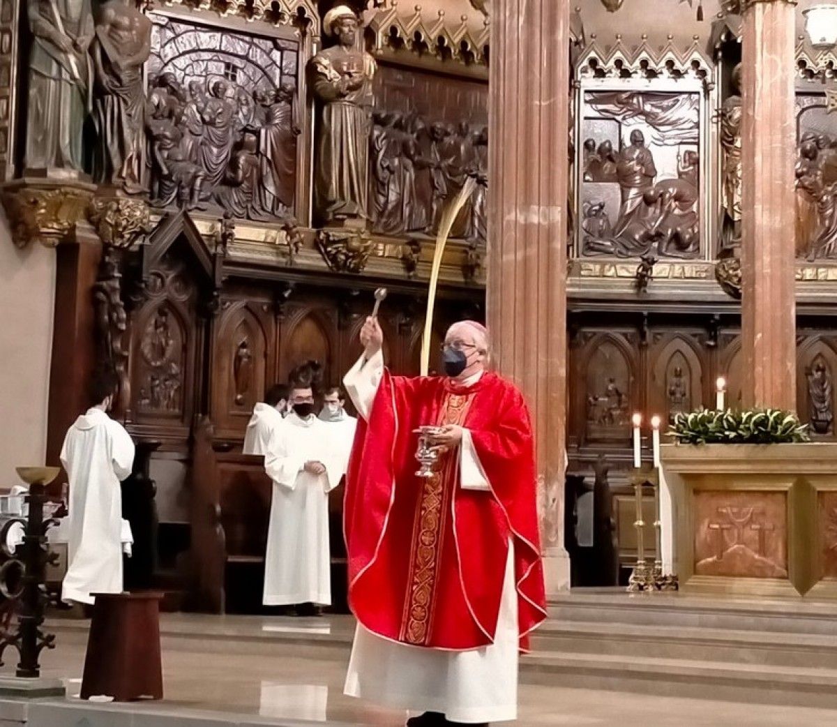 El nou arquebisbe de Sevilla, José Ángel Saiz Meneses.