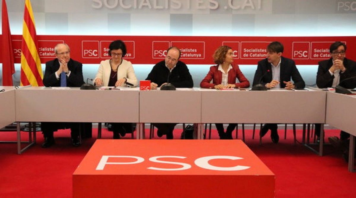 Miquel Iceta presideix la reunió interparlamentària del PSC