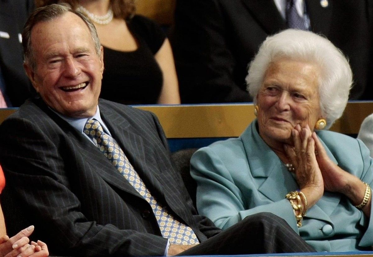 El patriarca de la saga Bush amb Barbara, desapareguda també recentment.