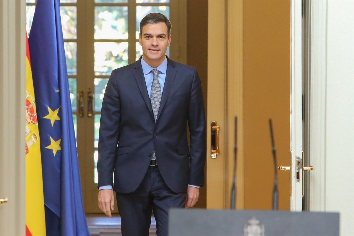 El president del govern espanyol, Pedro Sánchez
