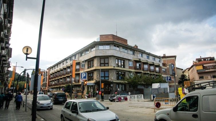 Hospital Sant Jaume d'Olot, octubre 2014.