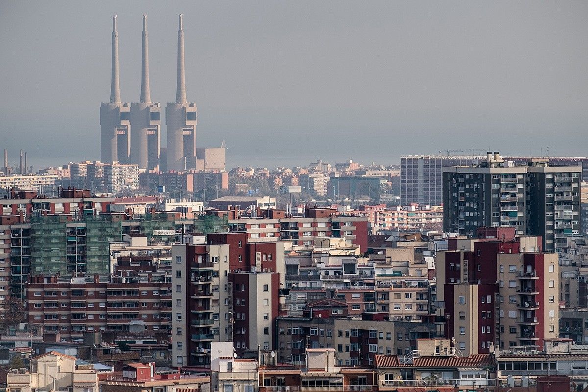 Vista de Barcelona des del Guinardó