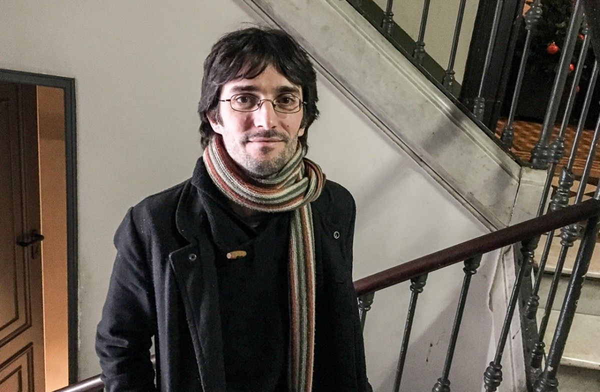 Raül Garrigasait, autor d'«Els estranys»