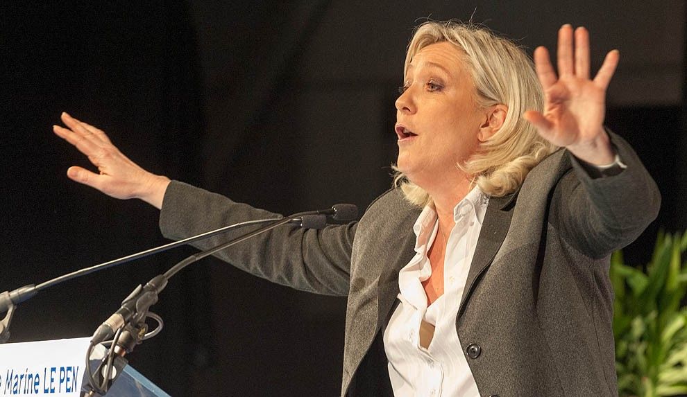 Marine Le Pen ja es veu guanyadora.