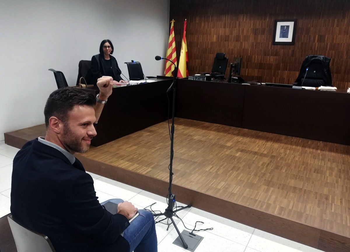 El regidor de Badalona José Téllez al judici