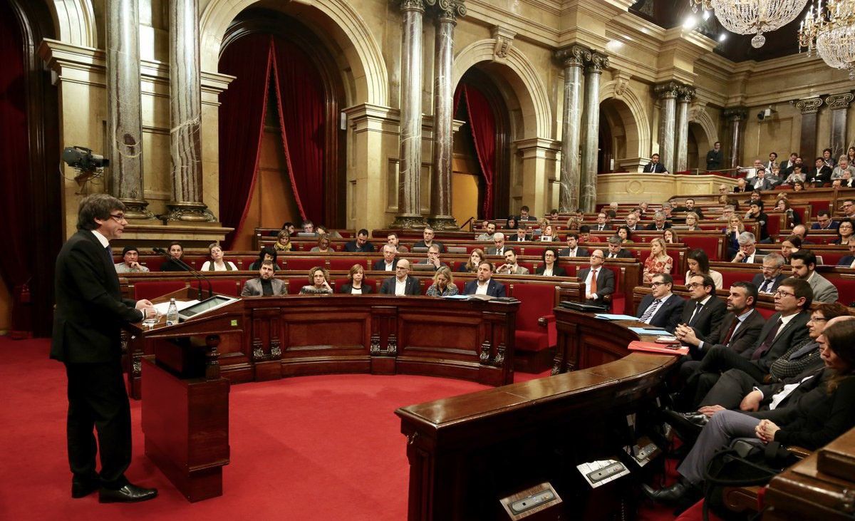 Puigdemont, aquest dimecres al Parlament