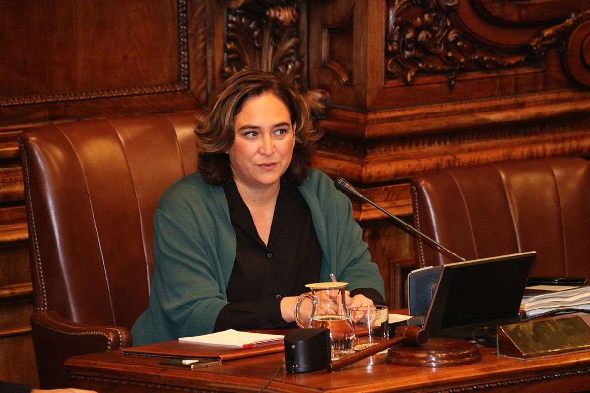 Imatge d'arxiu de l'alcaldessa de Barcelona, Ada Colau
