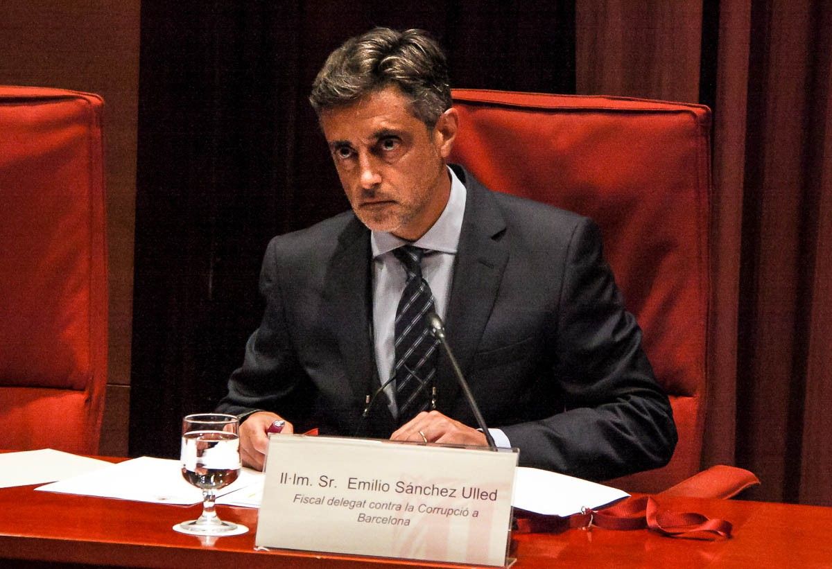El fiscal Sánchez Ulled, en una compareixença al Parlament