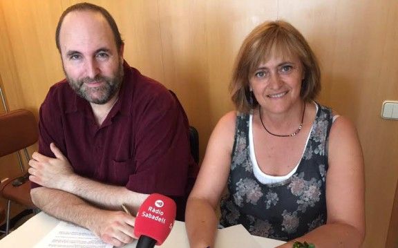 Miquel Soler i Marisol Martínez, regidor i portaveu de Guanyem Sabadell.