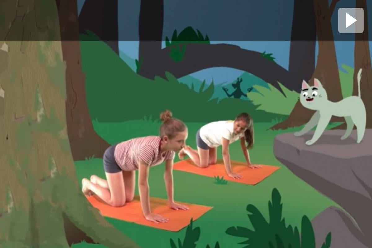 El ioga, una bona alternativa per a nens i nenes