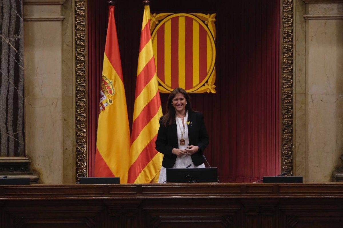 Laura Borràs, presidenta del Parlament.