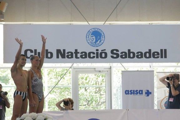 Els dos nedadors del Club Natació Sabadell