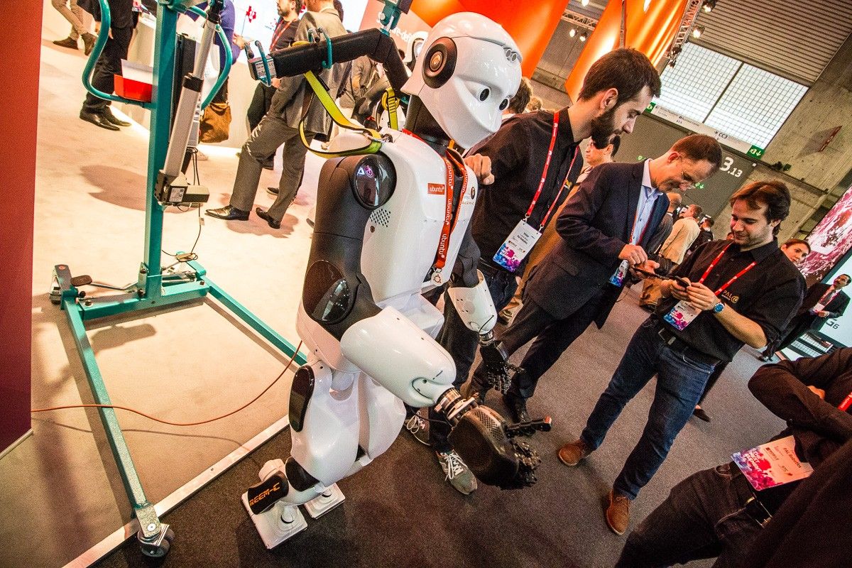 Un robot, al MWC 2017