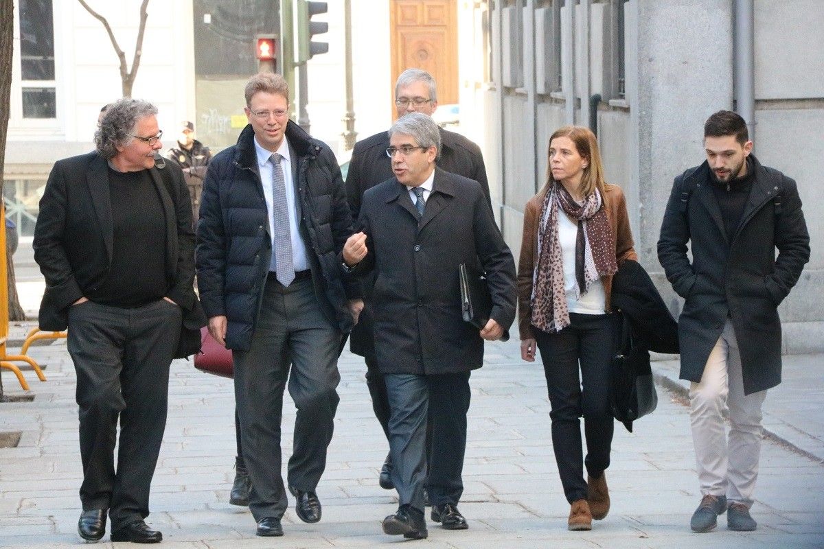 Francesc Homs arriba al Suprem en l'última jornada del judici al 9-N