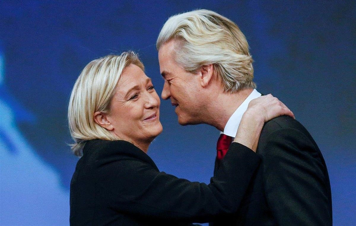 Marine Le Pen i Geert Wilders
