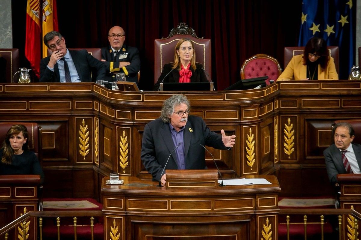 Joan Tardà, portaveu d'ERC, al Congrés dels Diputats