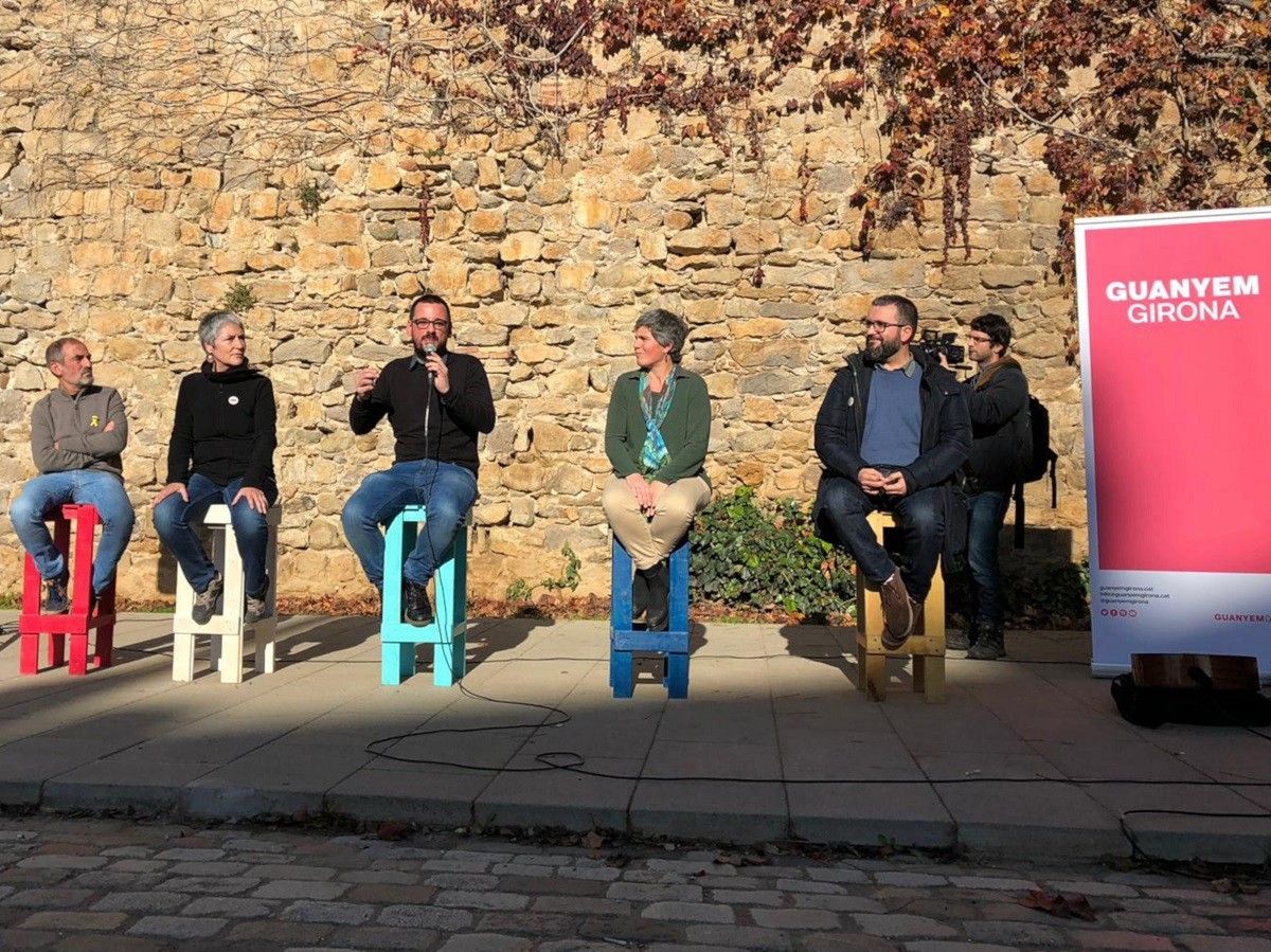 Presentació de la candidatura Guanyem Girona.