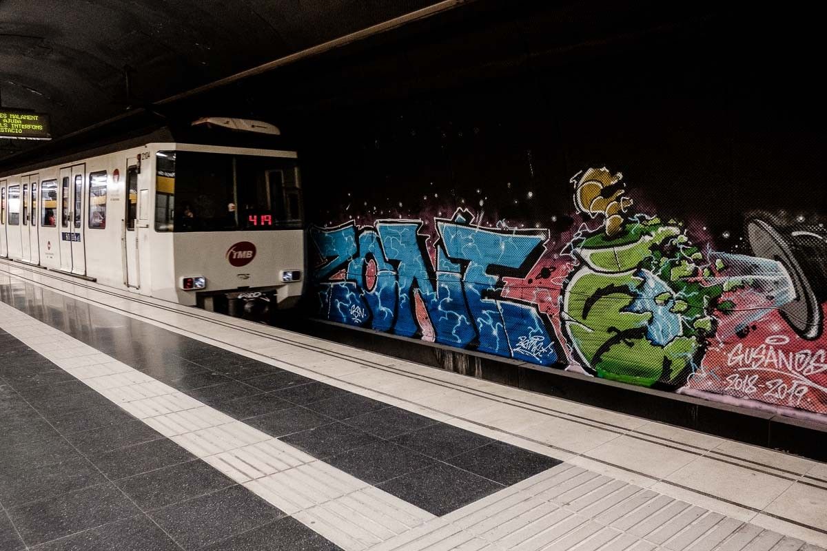 El metro de Barcelona, en una imatge d'arxiu