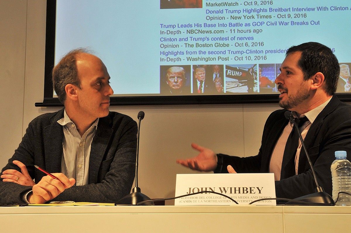 El periodista John Wihbey al Col·legi de Periodistes de Catalunya