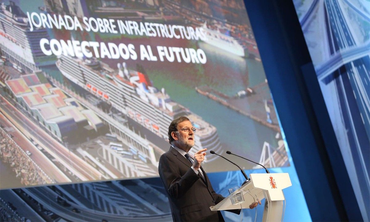 Mariano Rajoy, aquest dimarts a Barcelona