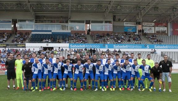 Foto d'equip del Sabadell 2015-2016