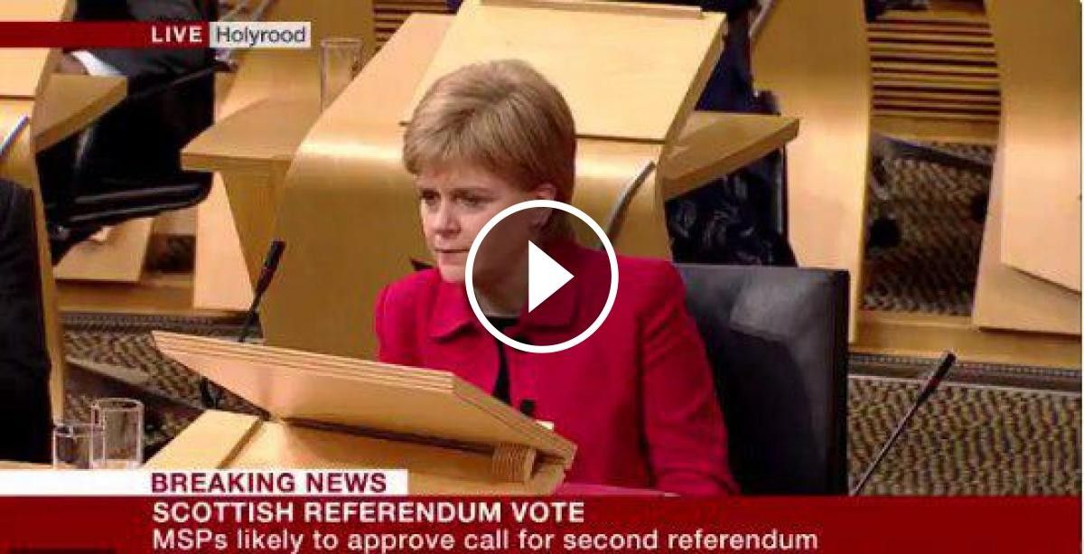 Nicola Sturgeon, aquest dimarts, just després de la votació