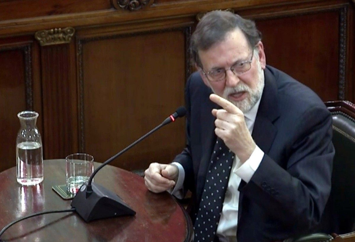 Mariano Rajoy, aquest dimecres al Tribunal Suprem