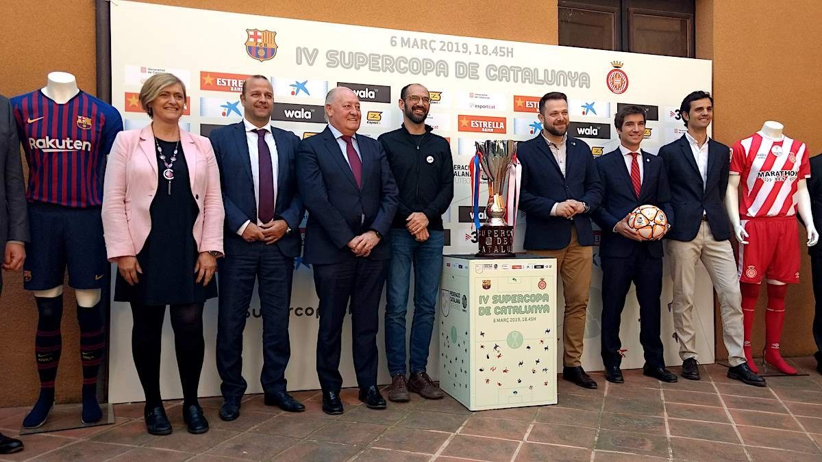 Presentació de la Supercopa de Catalunya a Sabadell
