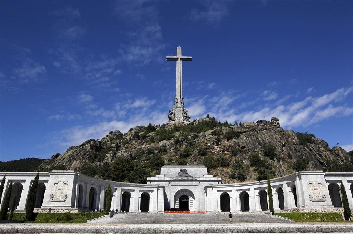 El Valle de los Caídos, en una imatge d'arxiu