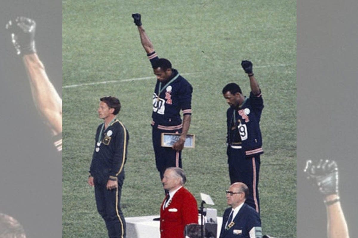 Peter Norman, Tommie Smith i John Carlos