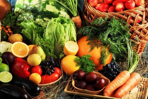 Les verdures i hortalisses són aliments saludables.