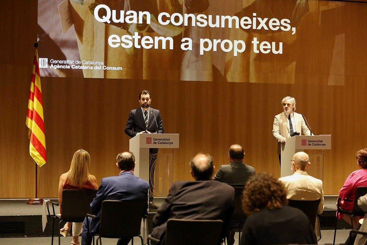 Presentació de la nova etapa de l'Agència Catalana del Consum