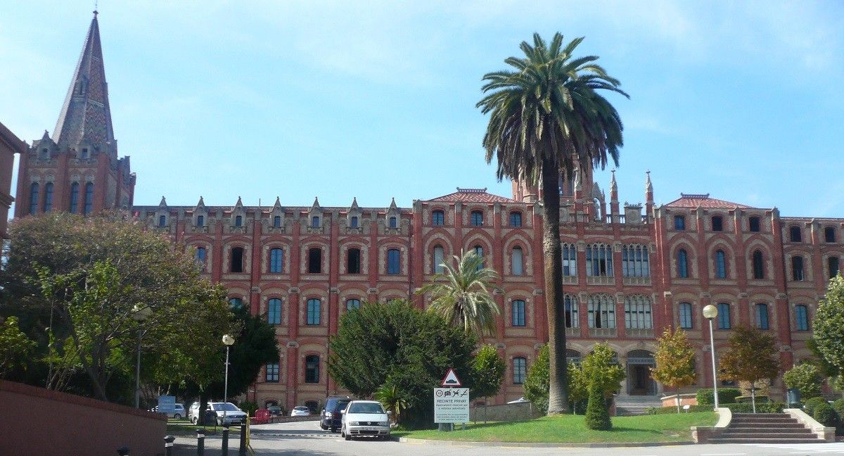 L'escola Sant Ignasi de Barcelona, en una imatge d'arxiu