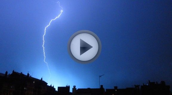 Vídeo de la tempesta d'aquesta nit a Sabadell