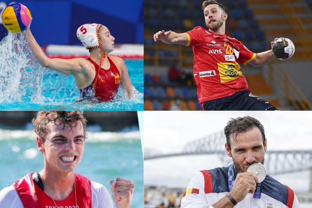 Waterpolo, handbol, vela i piragüisme, quatre de les medalles catalanes a Tòquio