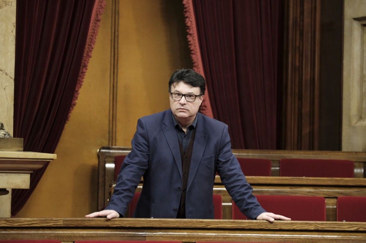 Joan Josep Nuet, en una imatge d'arxiu al Parlament