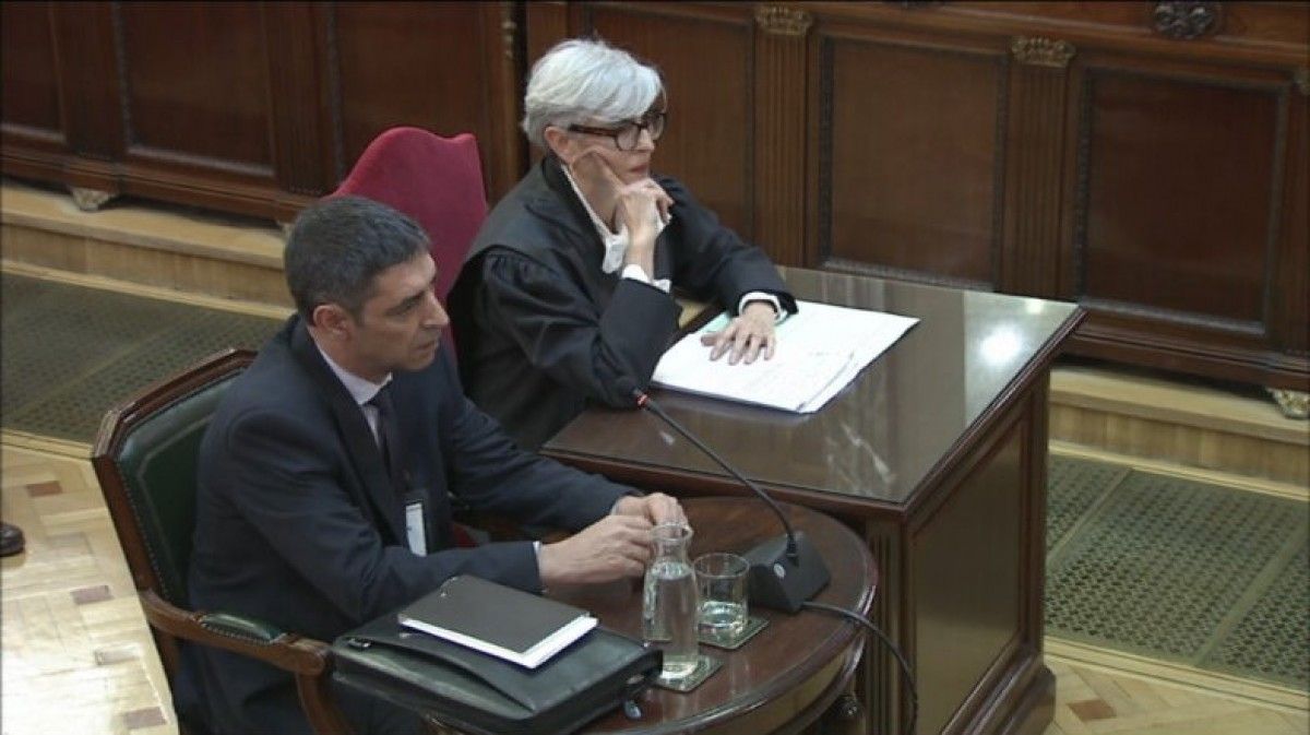 Josep Lluís Trapero declara com a testimoni aquest dijous al Tribunal Suprem
