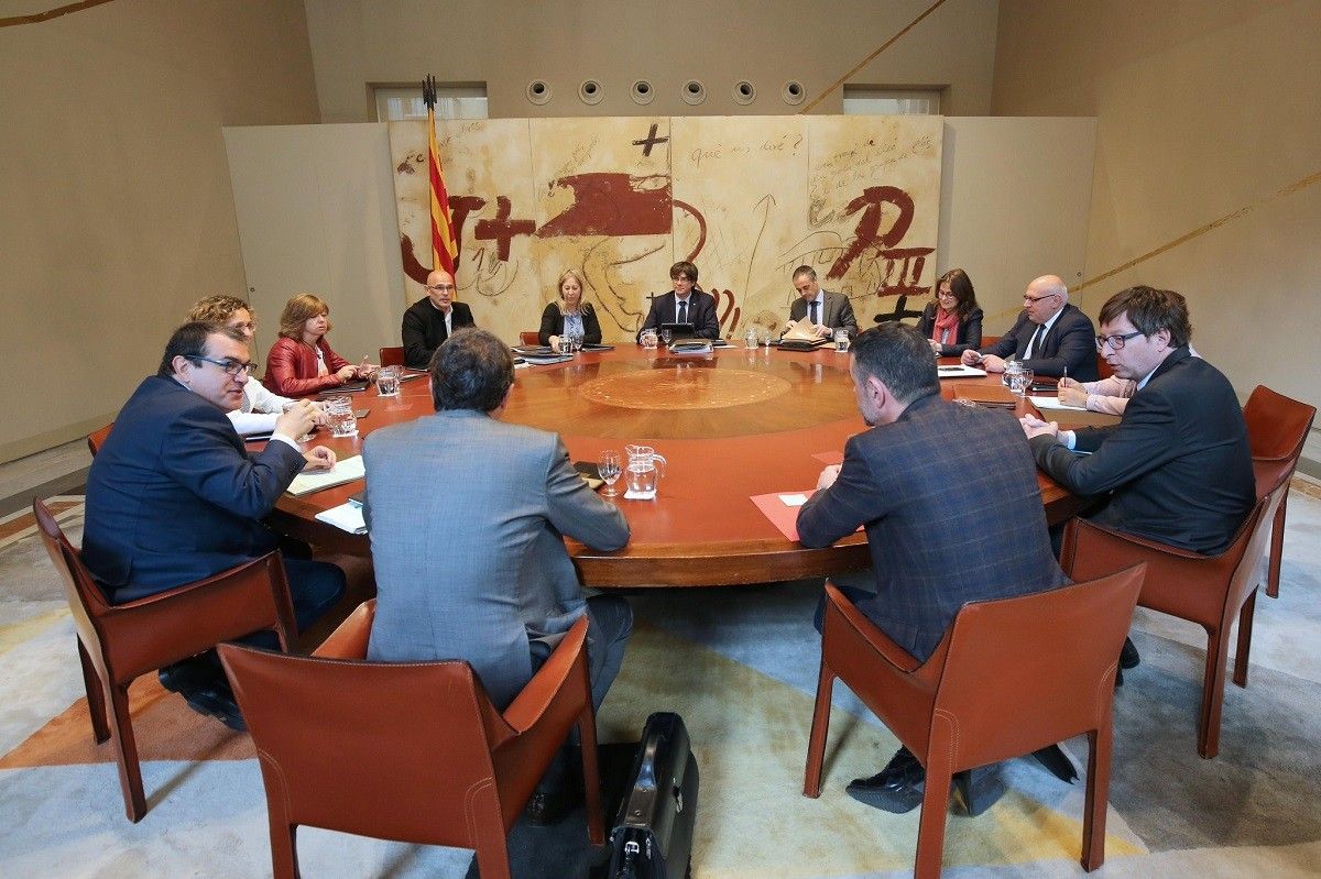 Reunió del Govern del 2 de maig del 2017